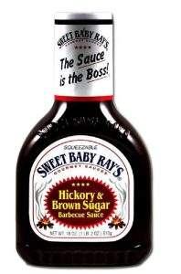 Sweet Baby Ray's BBQ sauce